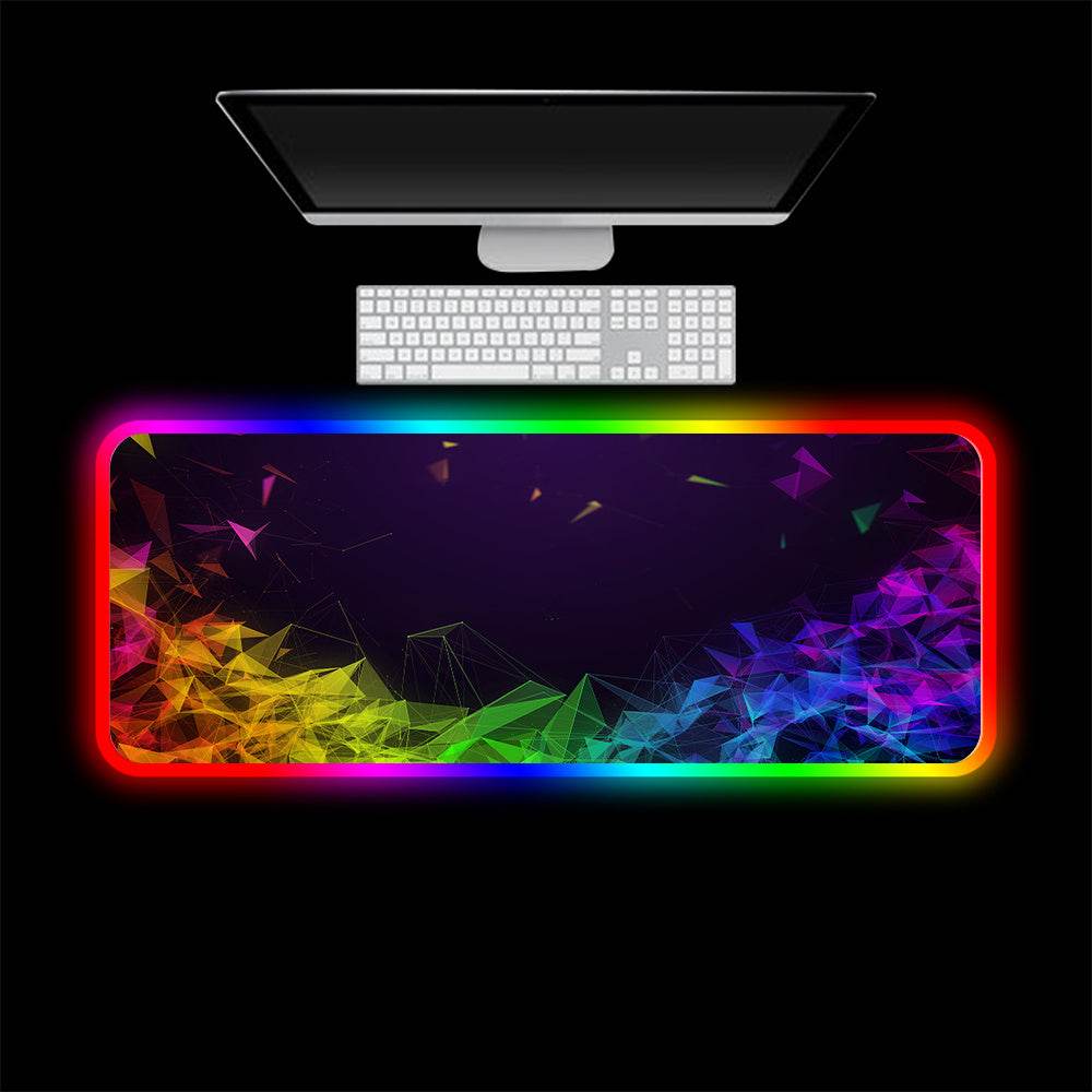 Luminous Mouse RGB Mouse LED Gaming Large Office Desk Pad - P12 Hub Europe