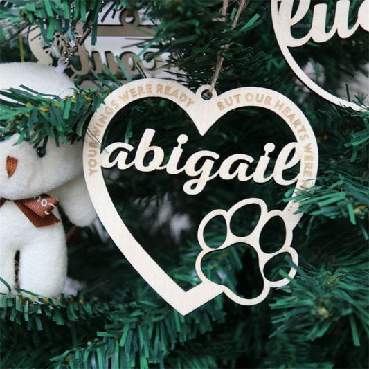 Christmas Tree Wooden Pendant Ins Mini Holiday Love - P12 Hub Europe