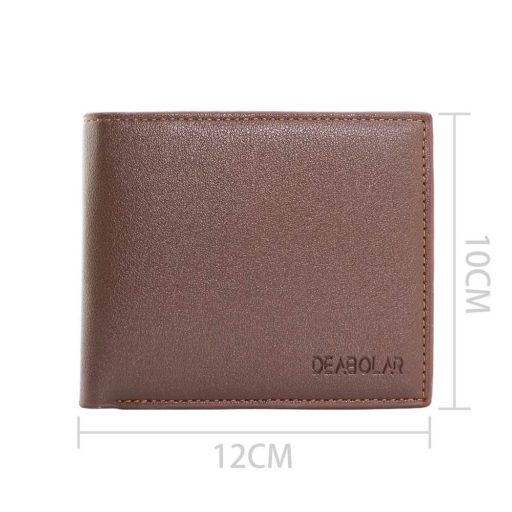 Fashion Short Tri-Fold Men's Wallet Zipper Accessory - P12 Hub Europe