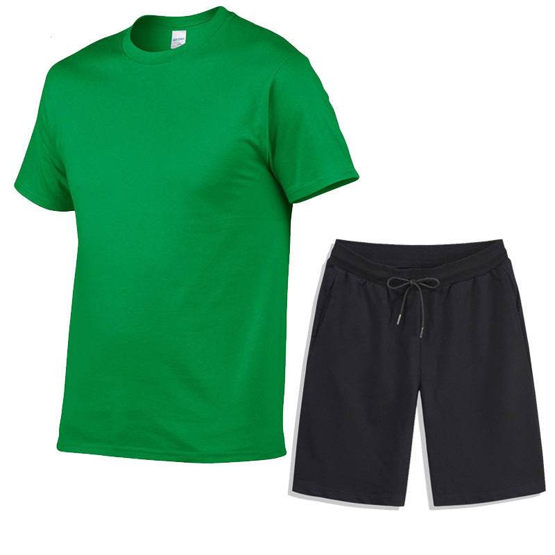 Cotton Short-sleeved Suit T-shirt Casual Sports - P12 Hub Europe