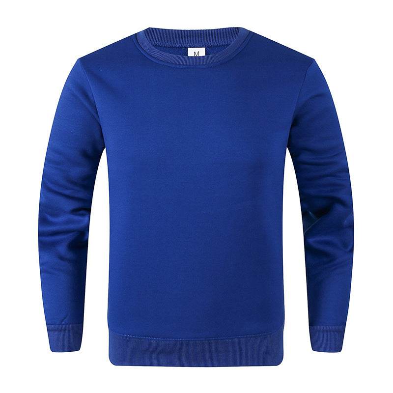 Men's Fashionable Round Neck Long Sleeve Fleece Sweatshirt - P12 Hub Europe