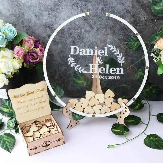 Sign In Taiwan Wedding Love Wood Chip Photo Frame - P12 Hub Europe