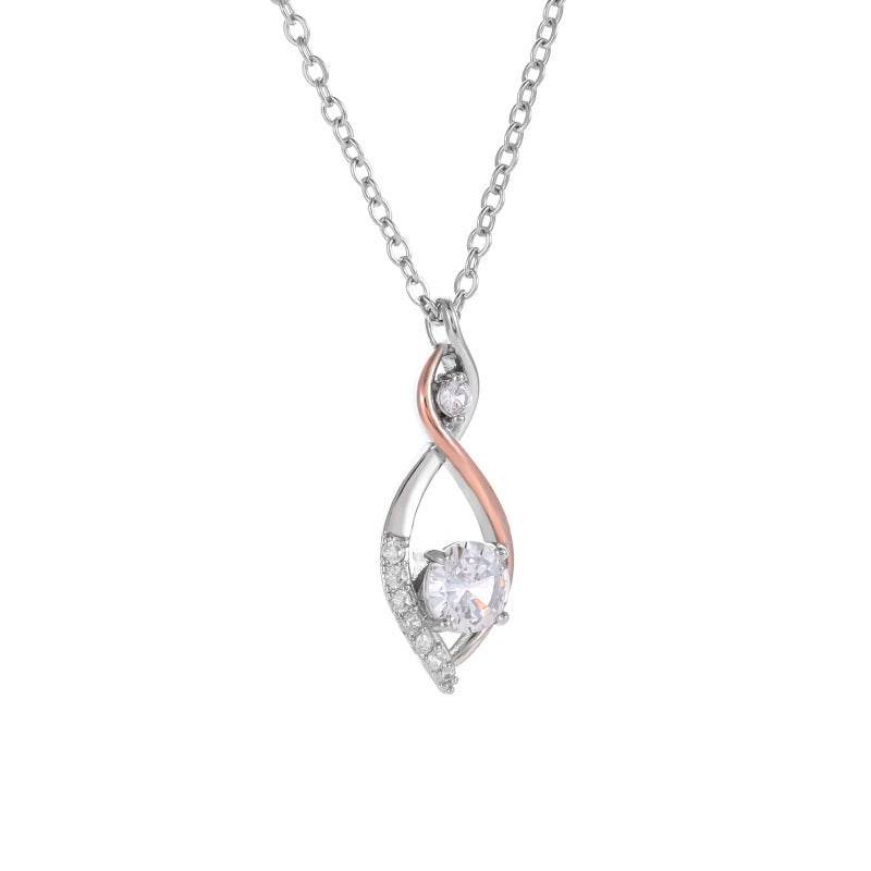 Simple Smart Necklace Two-color Electroplating - P12 Hub Europe
