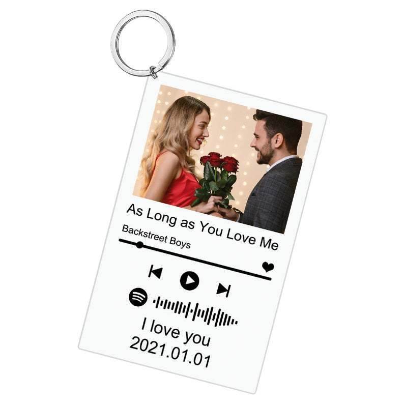 Custom Song Keychain Photo Personalization - P12 Hub Europe