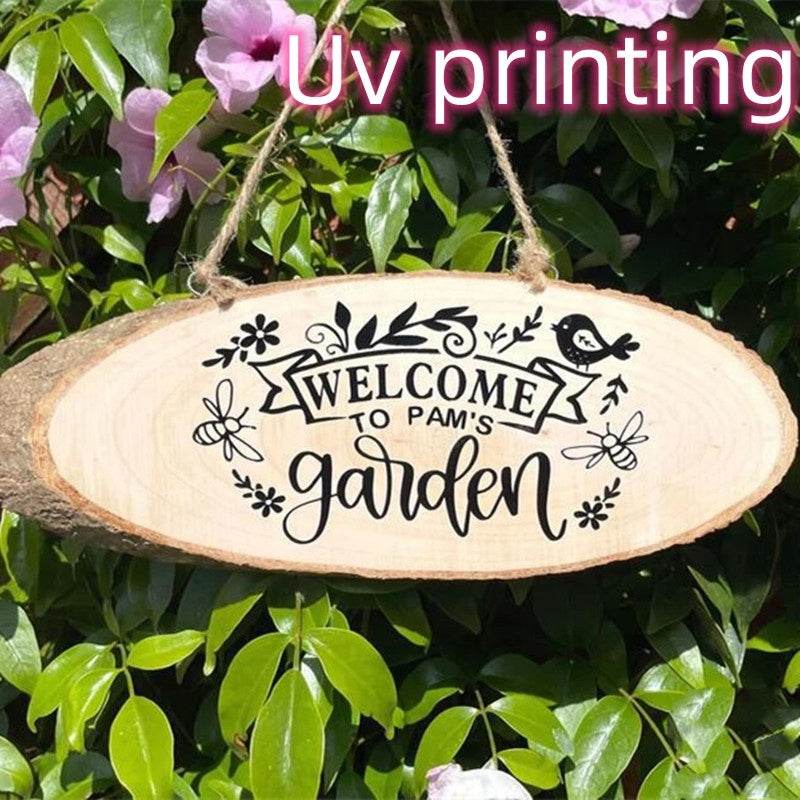 Personalized Wooden Garden Plaque Christmas Gift - P12 Hub Europe