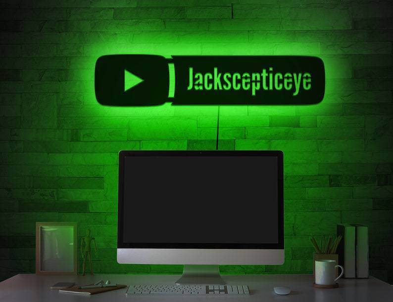 Letter Personality Make LED Night Light - P12 Hub Europe