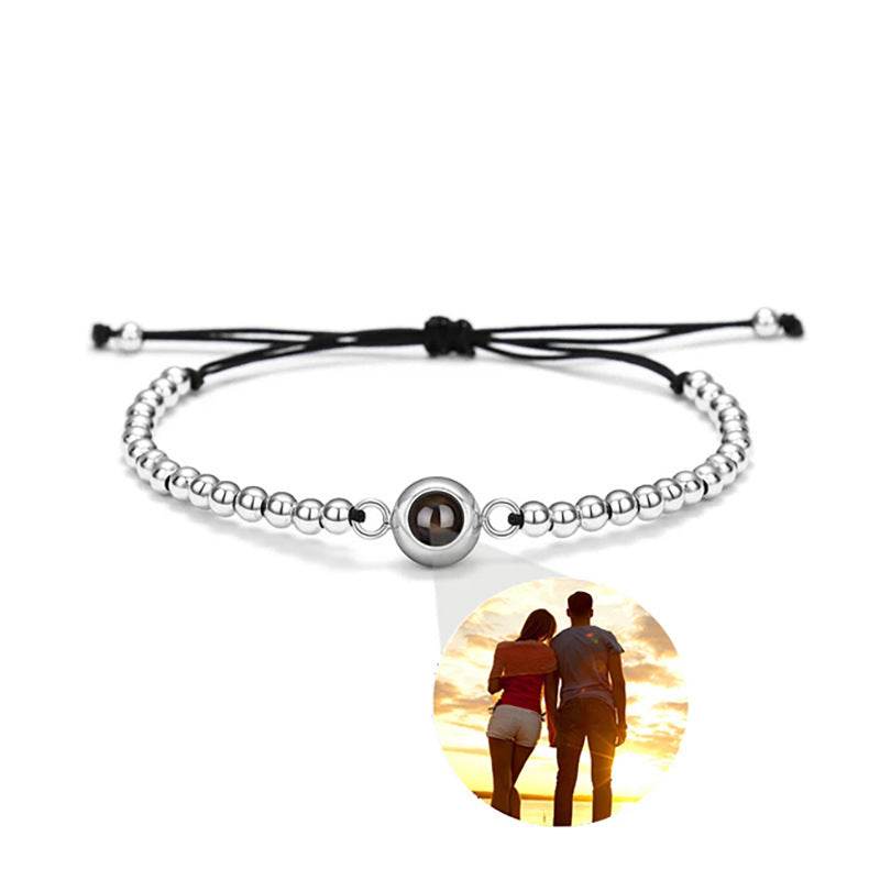 Circular Projection Couple Bracelet In 100 Languages - P12 Hub Europe