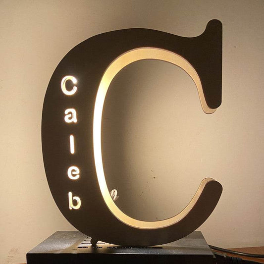 Personalized Custom Letter Lamp English Name Lamp - P12 Hub Europe