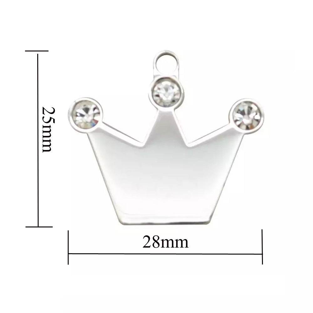 Crown Rhinestone Listed Pet Collar Ornament - P12 Hub Europe