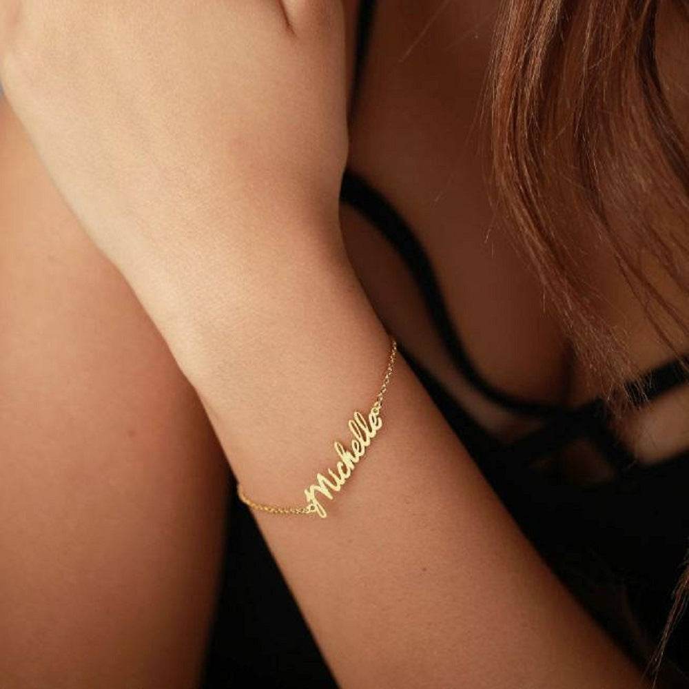 Personalized DIY Custom Name Bracelet Stainless Steel - P12 Hub Europe