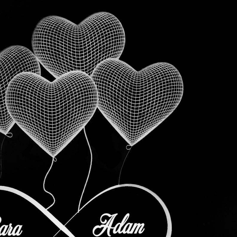Personalized Valentine's Day Gift LED Art Light Ideas - P12 Hub Europe