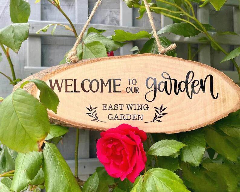 Personalized Wooden Garden Plaque Christmas Gift - P12 Hub Europe