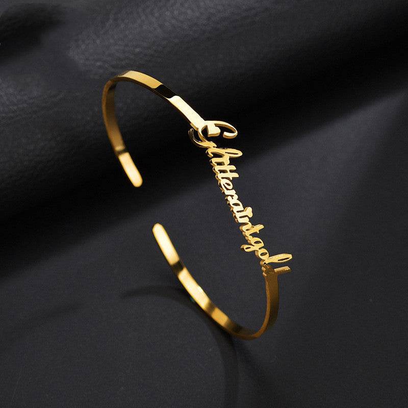 DIY Custom Stainless Steel Name Bracelet - P12 Hub Europe