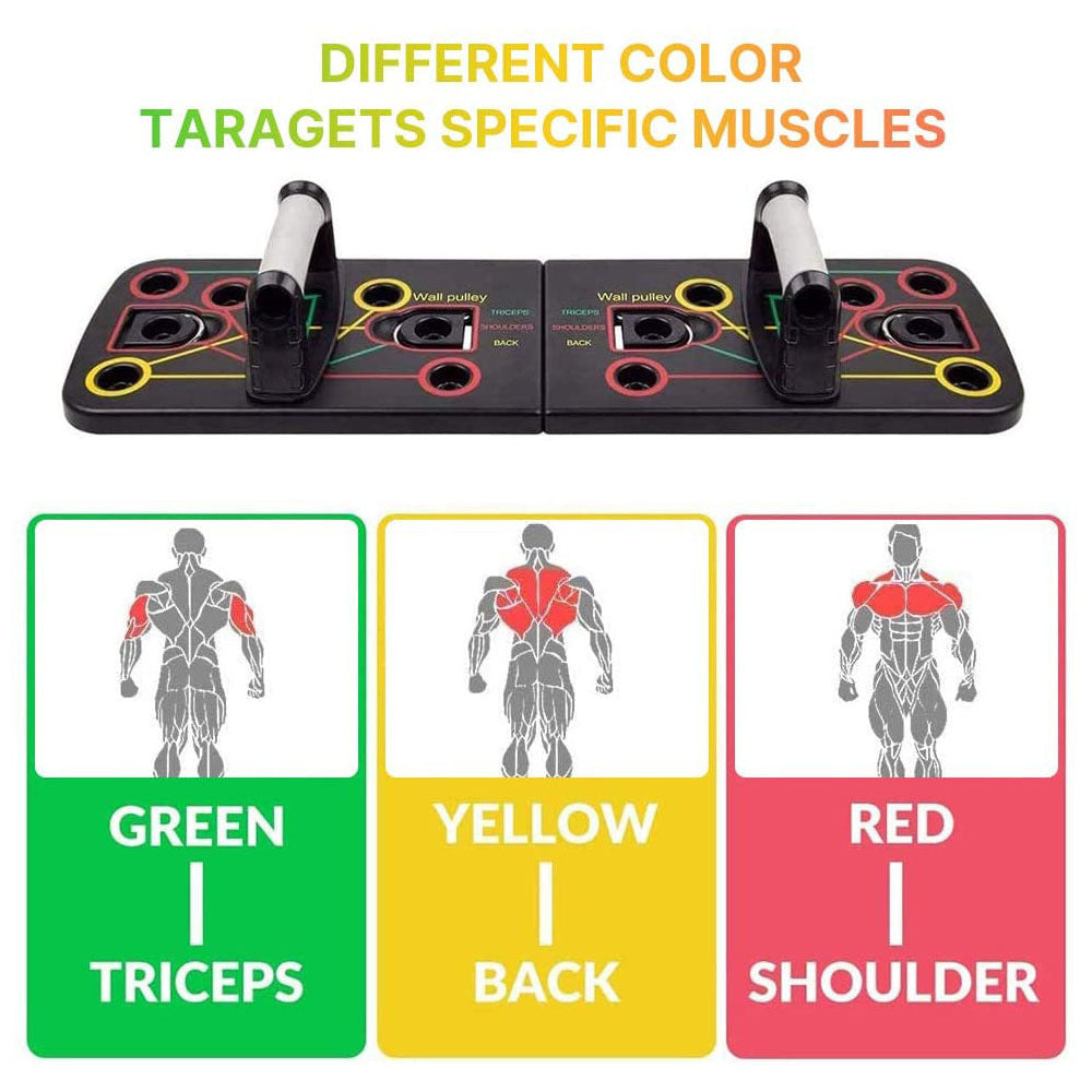 Multifunctional Push-up Folding Board Pull Rope Combination Bracket