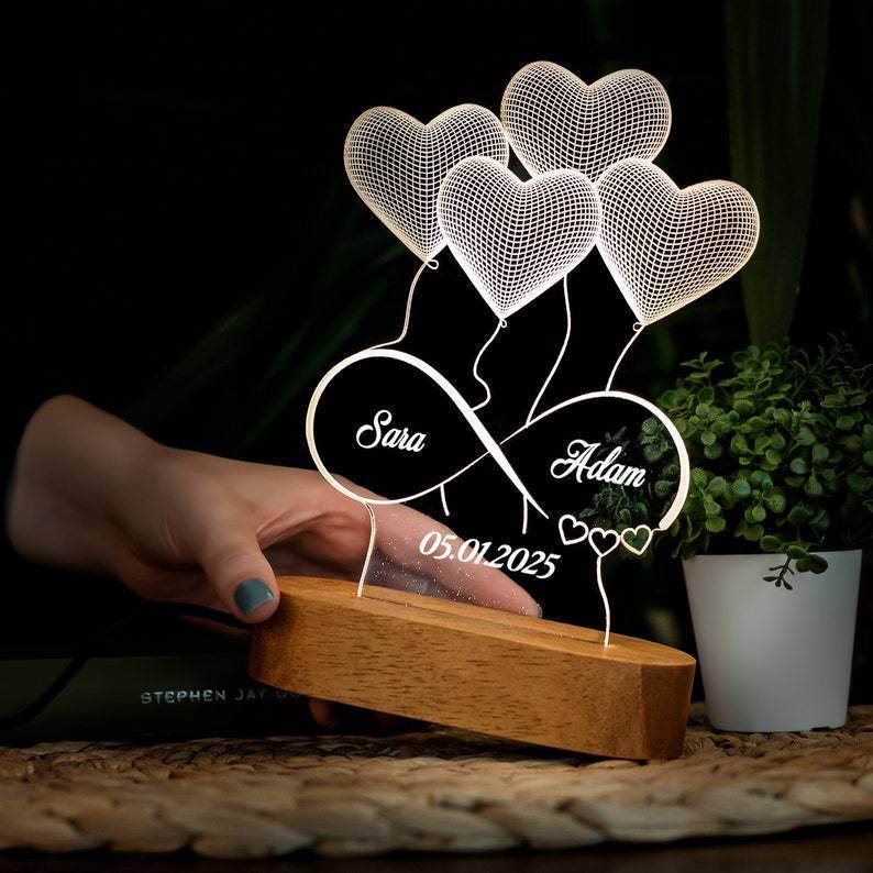 Personalized Valentine's Day Gift LED Art Light Ideas - P12 Hub Europe