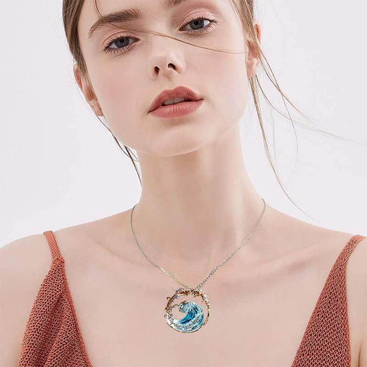 Ocean Theme Adjustable HAILANG Necklace - P12 Hub Europe