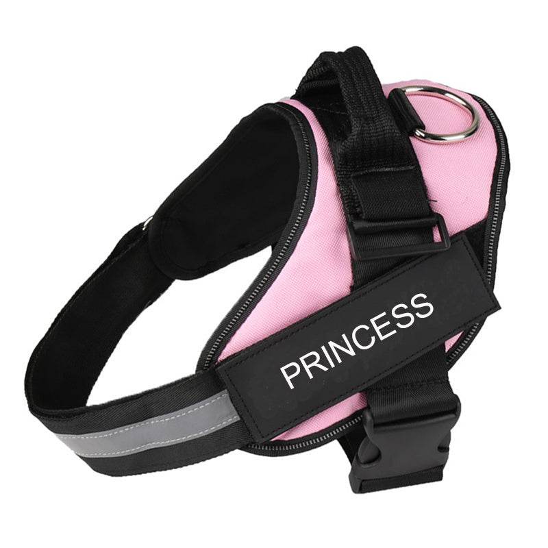 Personalized Custom Reflective Breathable Dog Harness NO PULL Adjustable Pet Harness For Small Large Dog Harness Vest With Patch - P12 Hub Europe