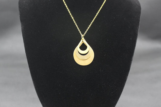 Cross Border Water Drop Combination Pendant Can Be Engraved With Letter Name Creative English Jewelry Mother's Day Gift - P12 Hub Europe