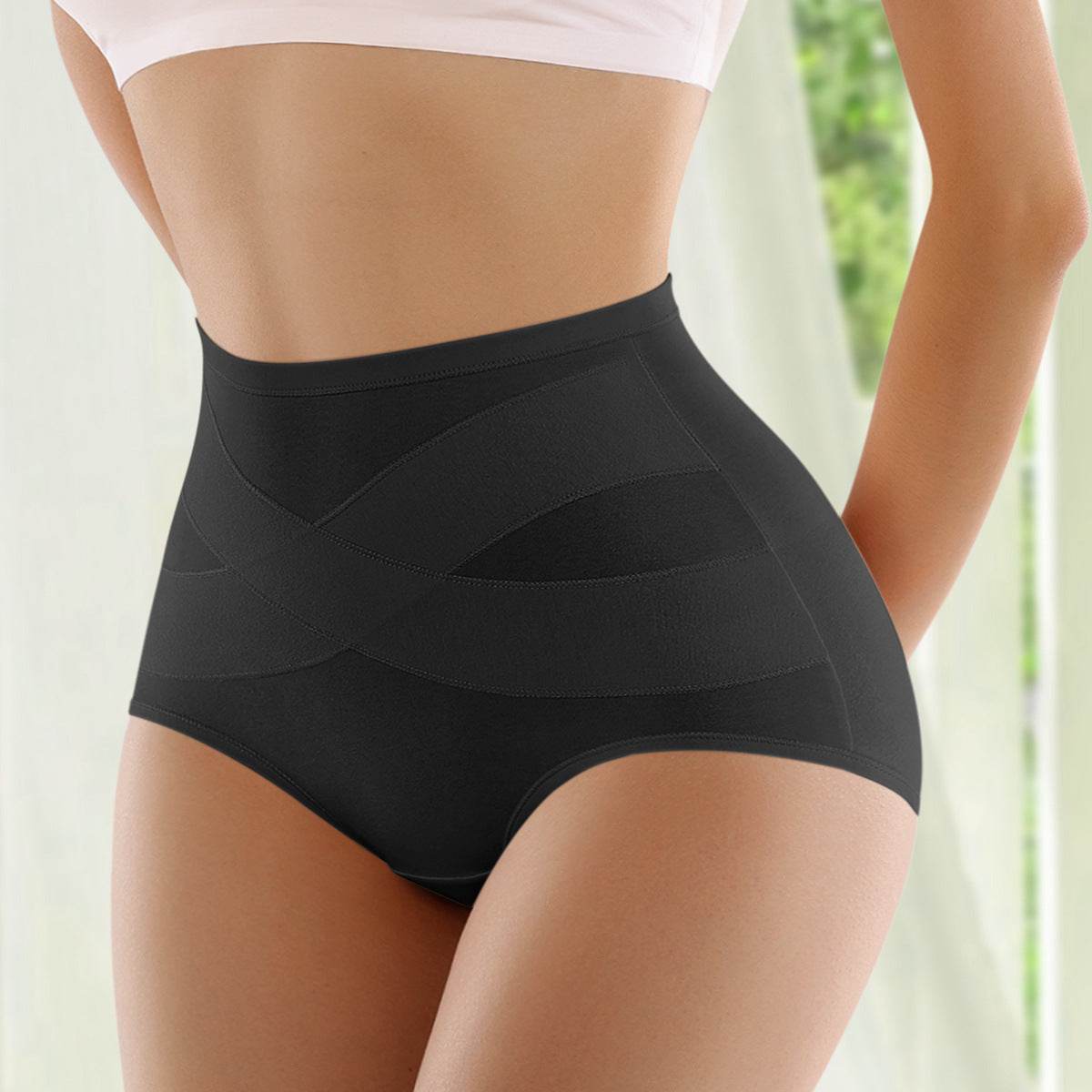 High Waist Shaping Briefs Large Size Ladies' Underwear - P12 Hub Europe