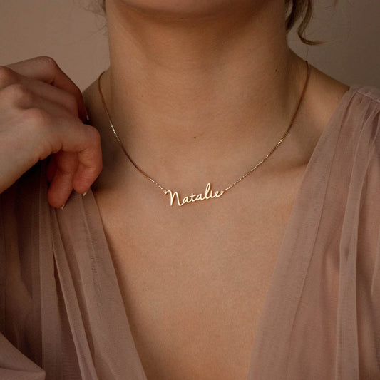 Custom Name Stainless Steel Necklace Collar Chain - P12 Hub Europe