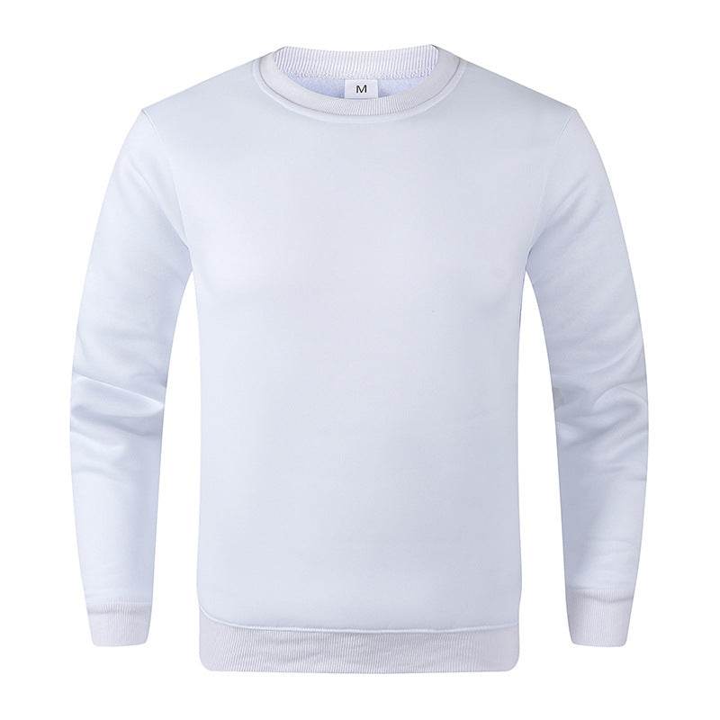 Men's Fashionable Round Neck Long Sleeve Fleece Sweatshirt - P12 Hub Europe