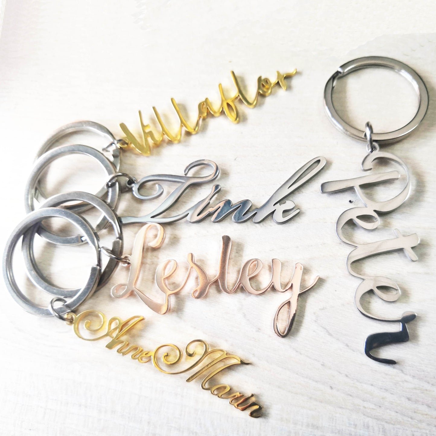 Private Custom Lettering 304 Stainless Steel Name Letter Clavicle Key Female Pendant Customized - P12 Hub Europe