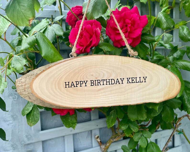 Personalized Wooden Garden Plaque Christmas Gift - P12 Hub Europe
