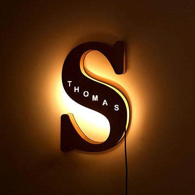 Personalized Custom Letter Lamp English Name Lamp - P12 Hub Europe