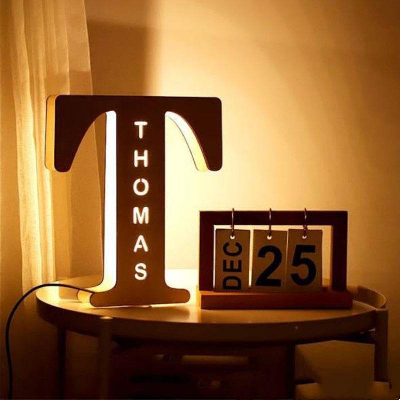 Personalized Custom Letter Lamp English Name Lamp - P12 Hub Europe