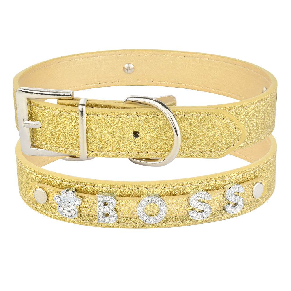 DIY Alphabet Dog Name Pet Collar Wear Accessories - P12 Hub Europe