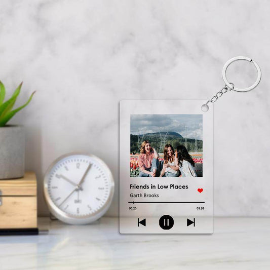 Custom Song Keychain Photo Personalization - P12 Hub Europe