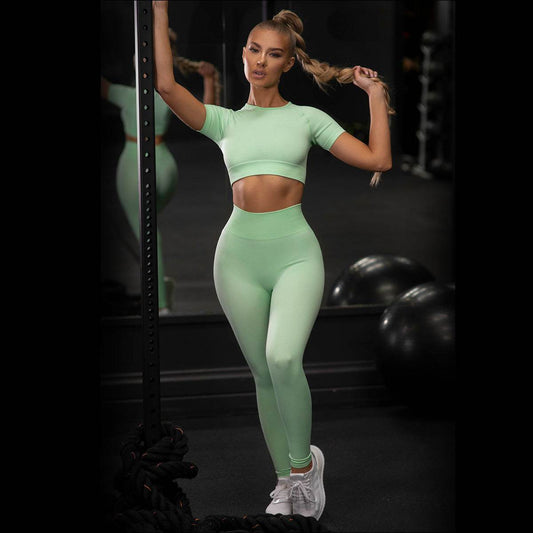Knitted Solid Color Fitness Sports Yoga Wear - P12 Hub Europe