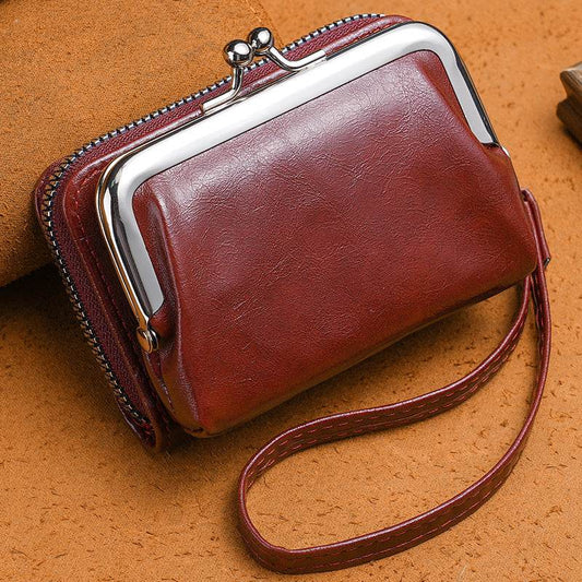 Ladies' Buckle Coin Purse 4-inch Clip - P12 Hub Europe