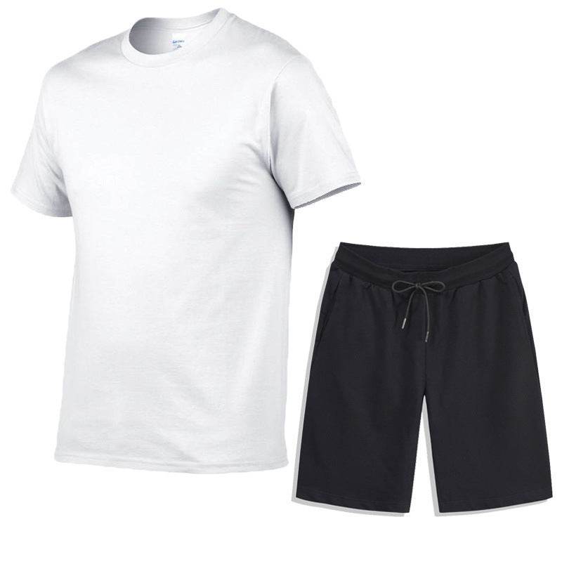 Cotton Short-sleeved Suit T-shirt Casual Sports - P12 Hub Europe