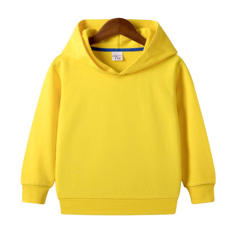 Customized Pure Cotton Hooded Blank Sweater For Middle And Small Children - P12 Hub Europe