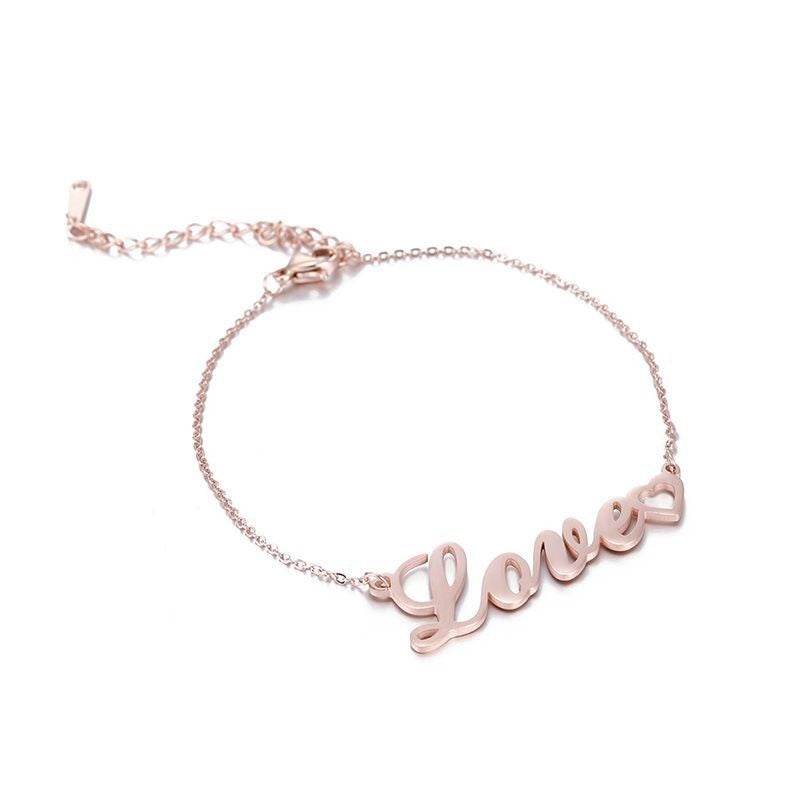 Personalized DIY Custom Name Bracelet Stainless Steel - P12 Hub Europe